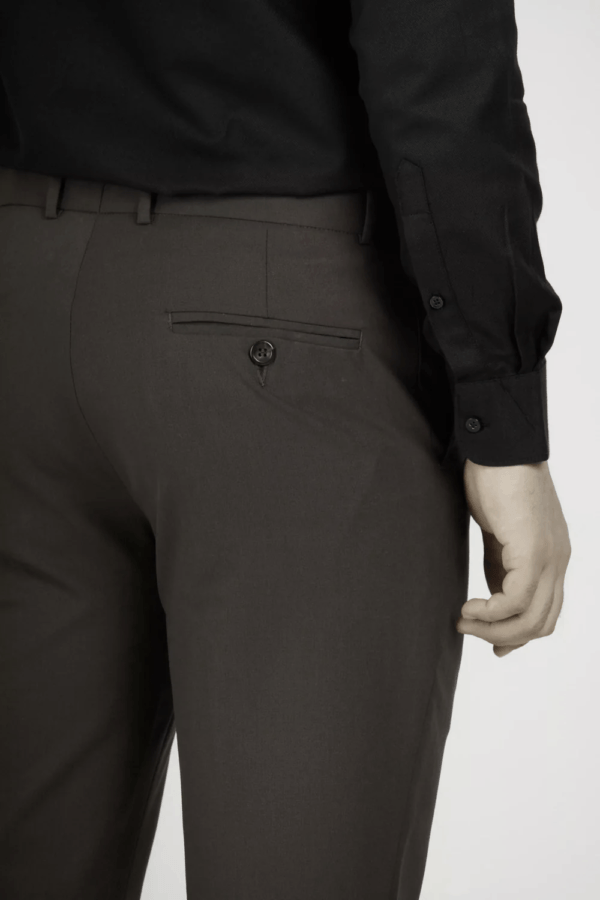 Aphoba's Edge FlexJoy Trouser -Fierce Charcoal Brown - Image 3