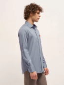 Aphoba’s Edge SoftHaven Cotton Shirt - Resilient Fog