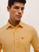 Aphoba’s Edge SoftHaven Cotton Shirt - Fierece Yellow